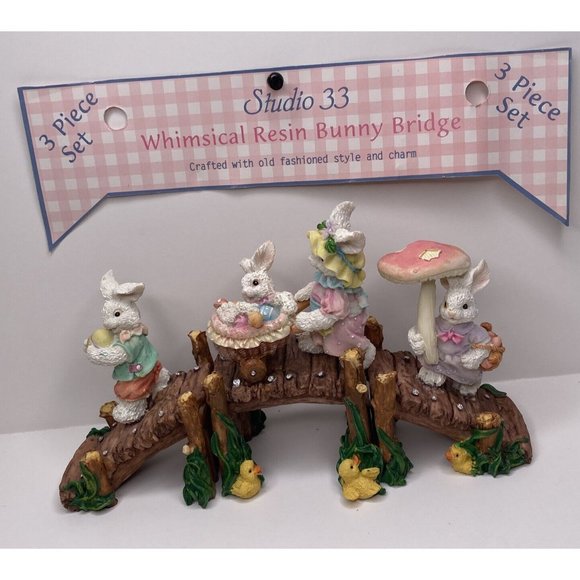 Studio 33 | Holiday | Studio 33 Whimsical Bunny Bridge Mushroom Baby ...